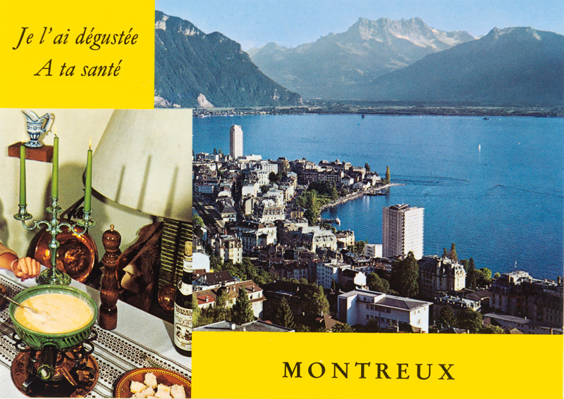 Carte postale de Montreux