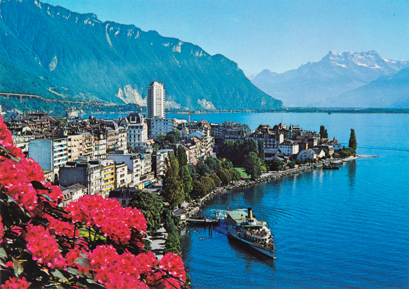 Carte postale de Montreux