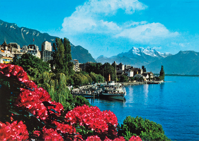 Carte postale de Montreux