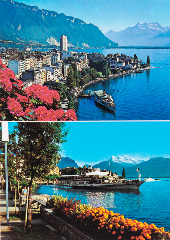 Carte postale de Montreux