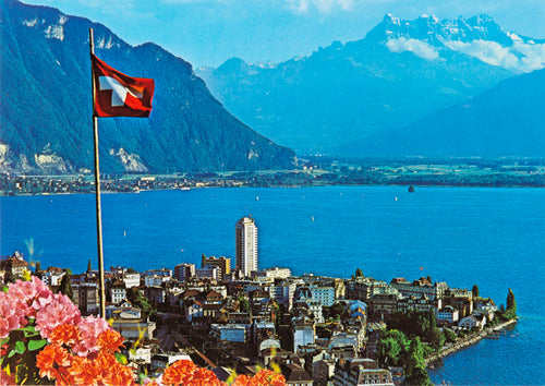 Carte postale de Montreux