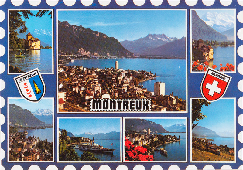 Carte postale de Montreux