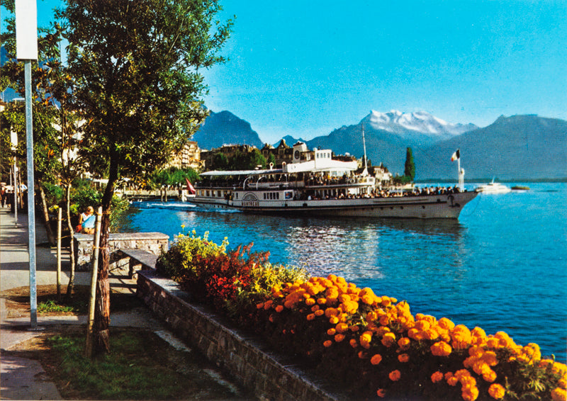 Carte postale de Montreux