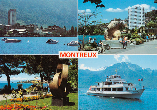Carte postale de Montreux