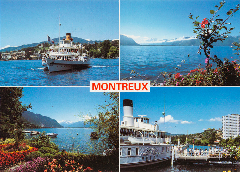 Carte postale de Montreux