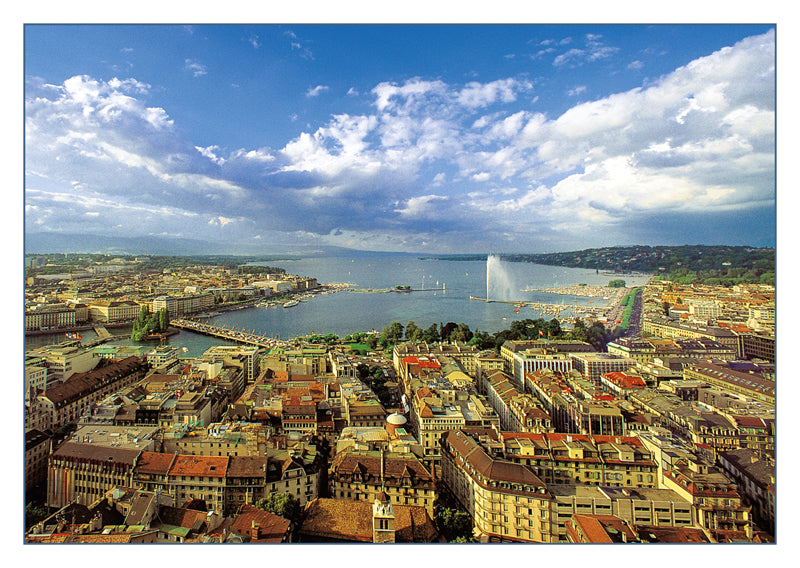 Geneva - View from St. Peter's Cathedral, Switzerland