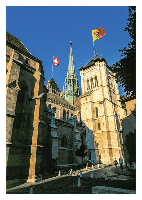 10079 - Genf - Kathedrale St. Peter, Schweiz