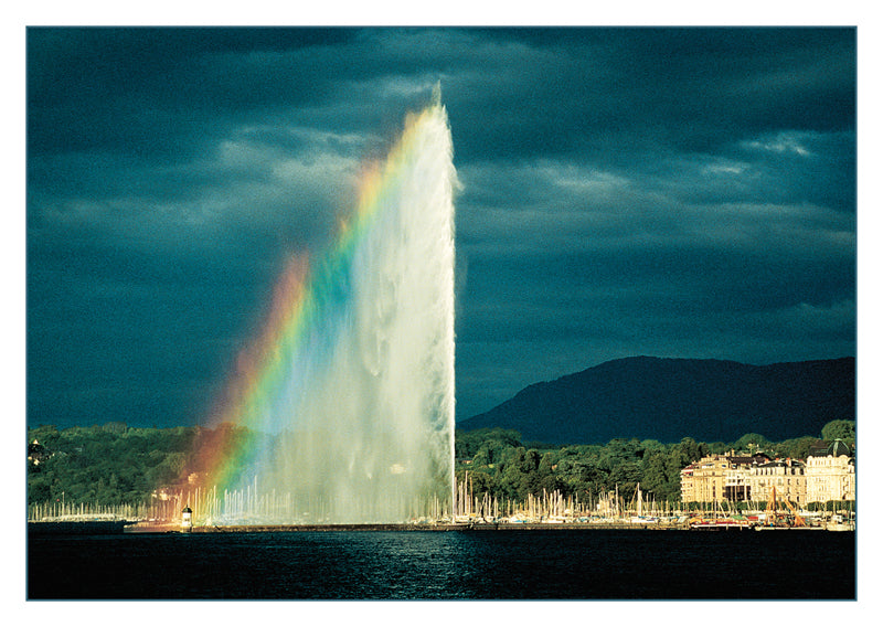 GENÈVE Le Jet-d’eau (140 m)