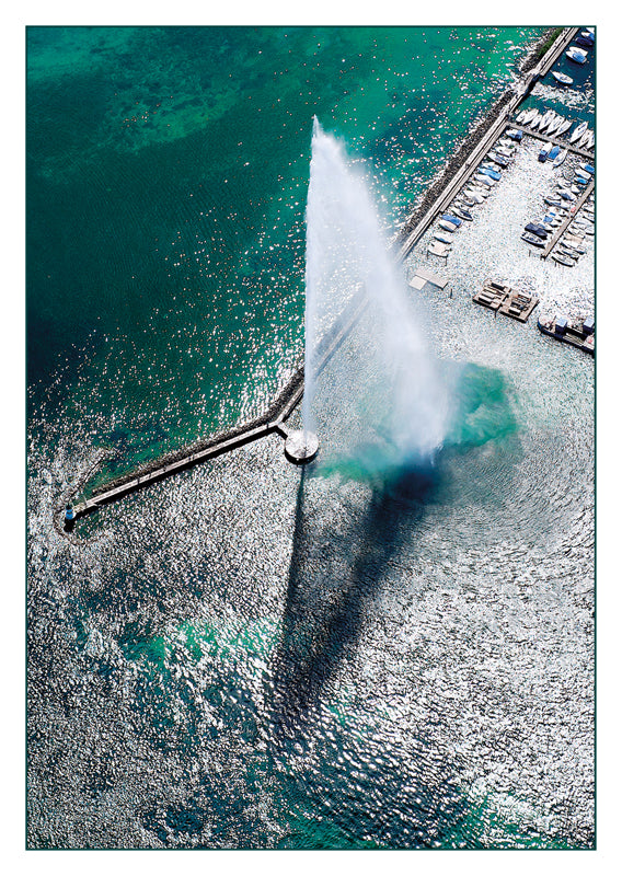 Genève - Le Jet-d'eau (140 m), Switzerland