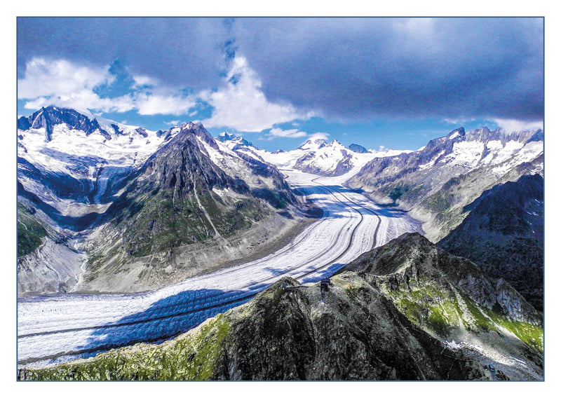 ALETSCHGLETSCHER - GLACIER D'ALETSCH - SWITZERLAND