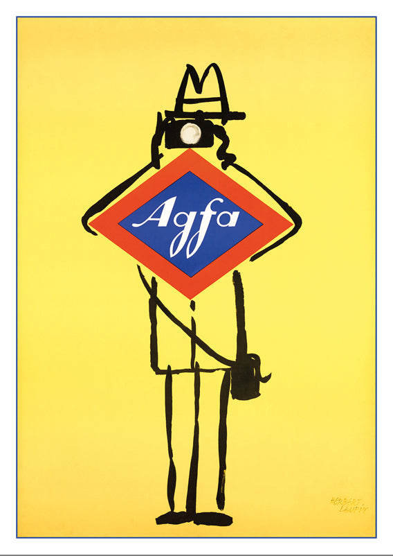 10740 - AGFA - Plakat von Herbert Leupin - 1956