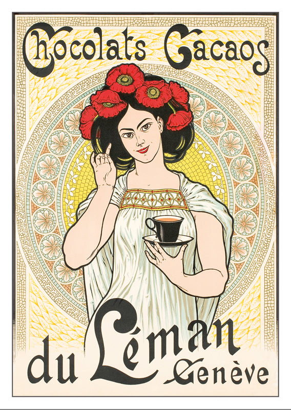 10766 - CHOCOLATS DU LÉMAN - GENÈVE - Plakat um 1910