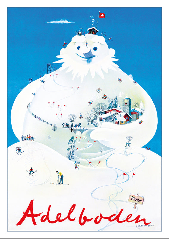 10783 - ADELBODEN - Affiche de Herbert Leupin - 1947