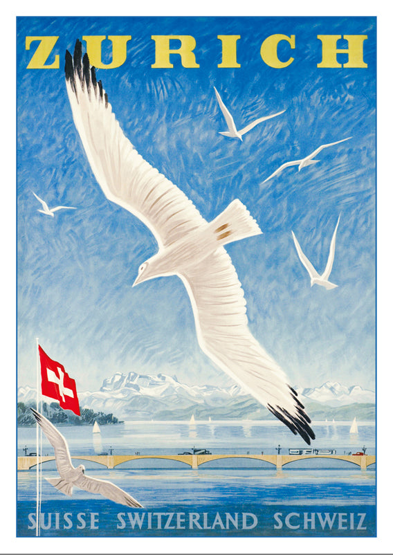 A-10784 - ZÜRICH - Poster by Alex Walter Diggelmann - 1949
