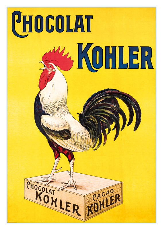 A-10793 - CHOCOLAT KOHLER - Poster about 1900