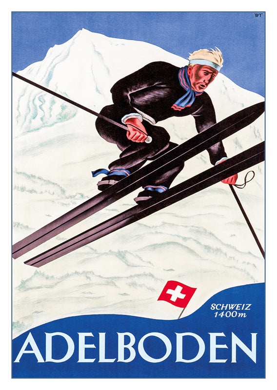 10798 - ADELBODEN - Affiche de Willi Trapp - 1928