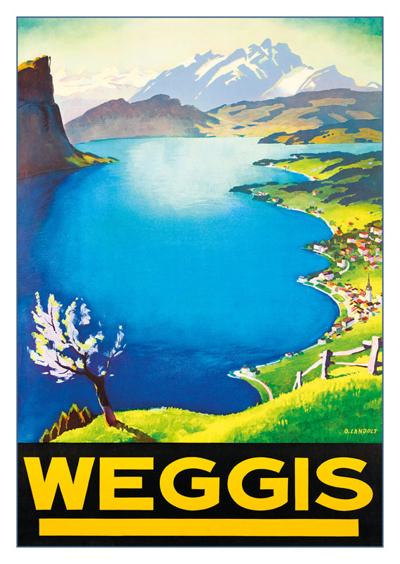 10845 - WEGGIS - Plakat von Otto Landolt - 1938