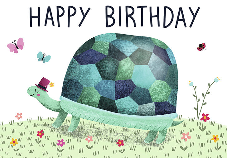 03-690096 - Happy Birthday - Schildkröte