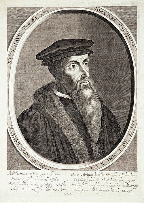 Portrait de Jean Calvin, Musée international de la Réforme, Geneva