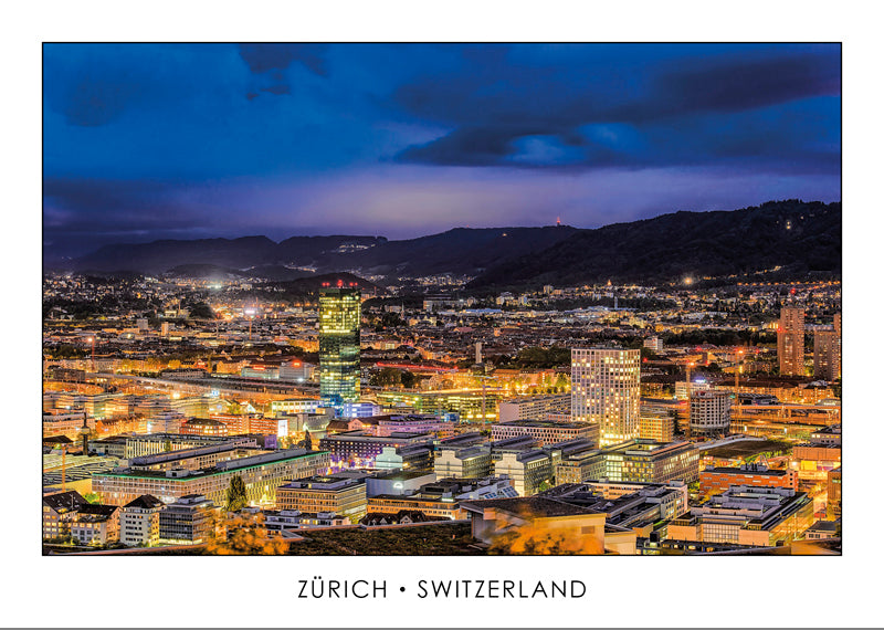 ZÜRICH - Westend by night - Switzerland.
