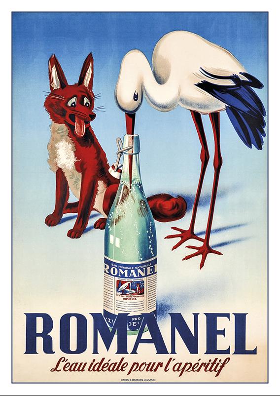 Postcard - ROMANEL - Poster about 1945