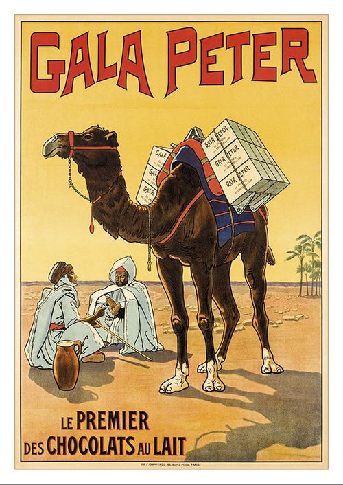 Postcard - GALA PETER - Poster by about 1905