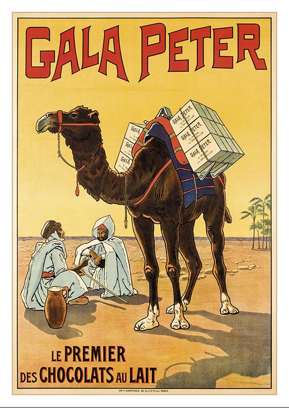 Postcard - GALA PETER - Poster by about 1905