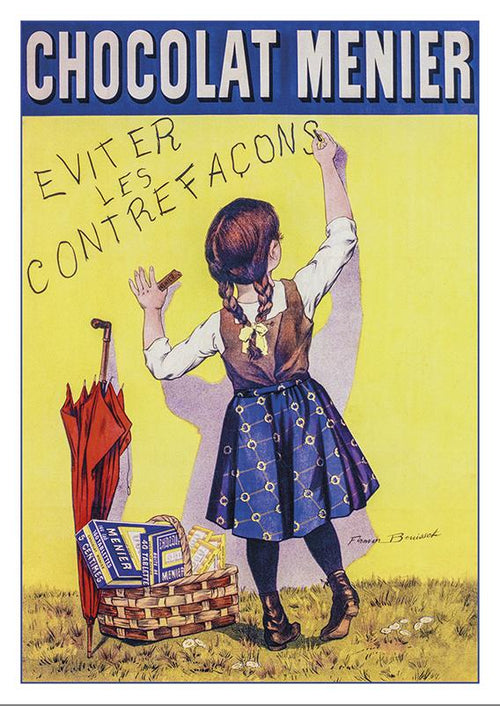 CHOCOLAT MENIER  - Poster by Firmin Bouisset - 1892