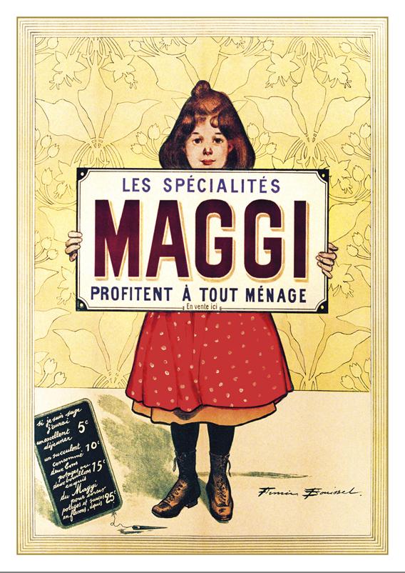 MAGGI - Poster by Firmin Bouisset - 1895