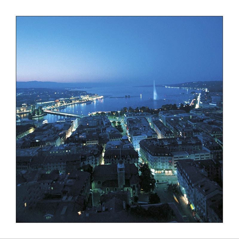 Geneva, - Vue depuis la cathédrale Saint-Pierre, Switzerland