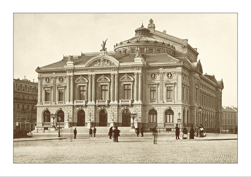 Geneva - Le Grand-Théâtre en 1879, année de son inauguration, Switzerland