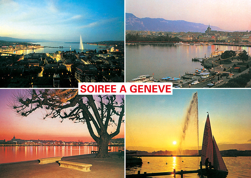 09-5966 - Evening in Geneva, Schweiz